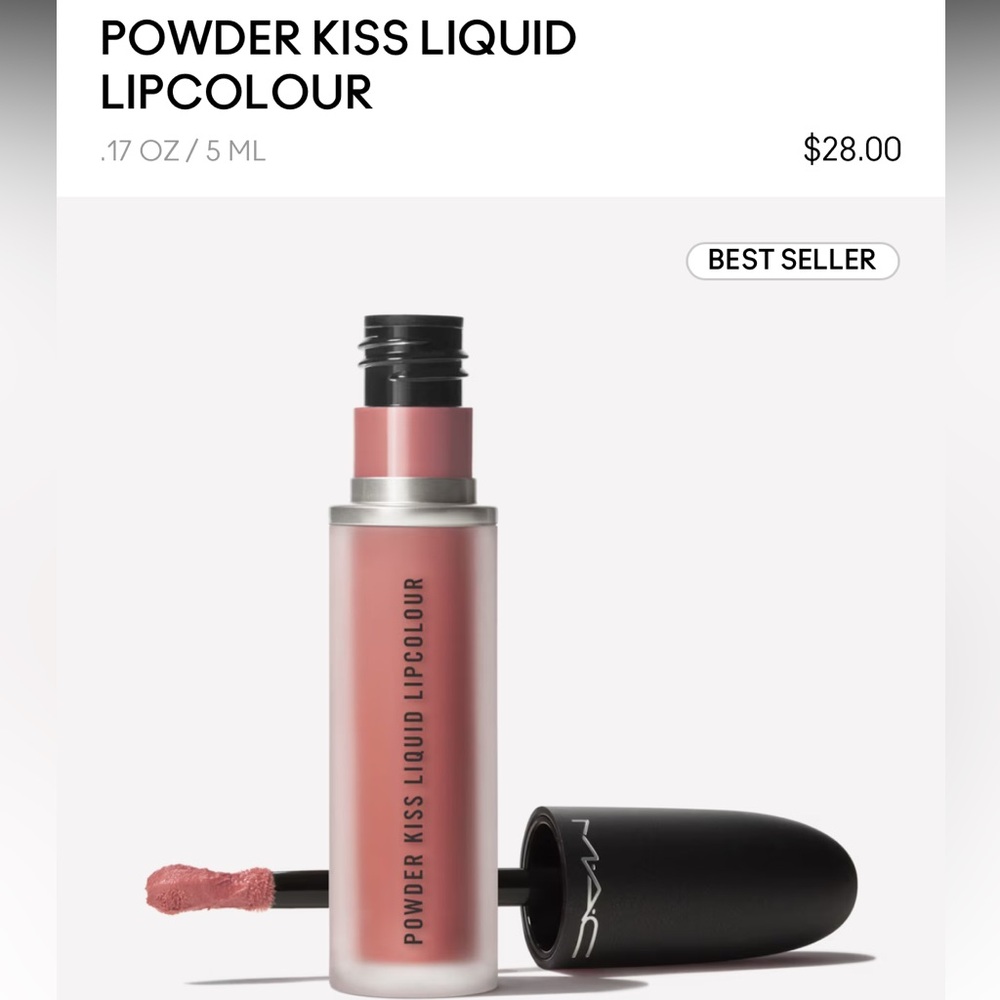 ‼️ LAST ONE 💋 DATE MAKER a MAC POWDER KISS LIQUID LIPCOLOUR. RETAIL $28. **NIB - Picture 6 of 6